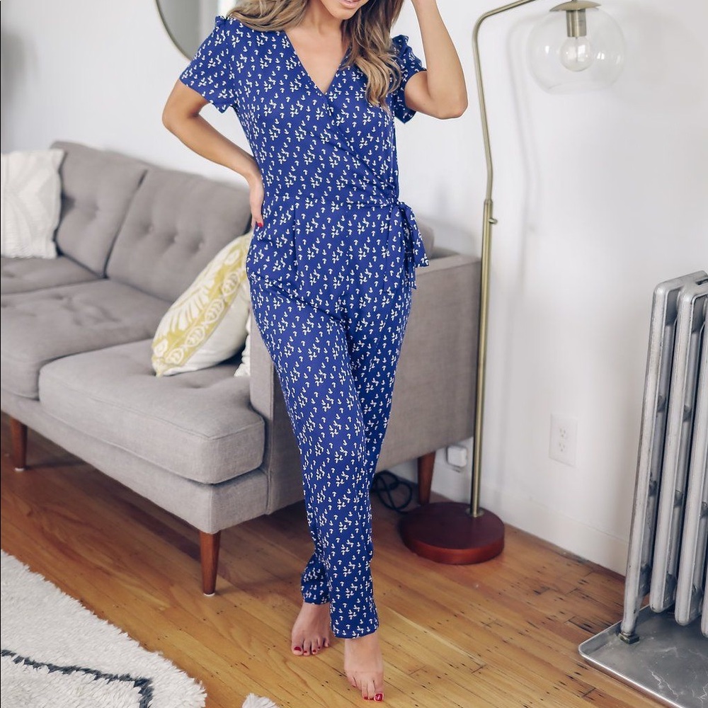 Vici Anchors Aweigh Black Jumpsuit